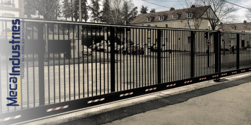 Installation de portails et solutions de fermeture pour sites industriels